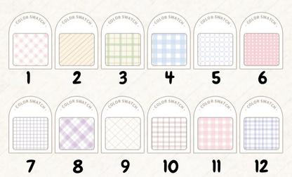 Pastel Washi Tape Patterns - The Kawaii Neststickers