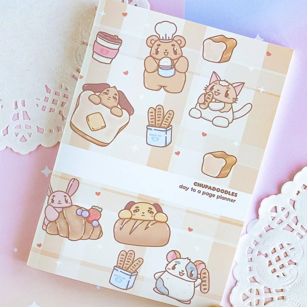Pocket Planner ~ Day - to - a - Page ~ A6 - The Kawaii Nest
