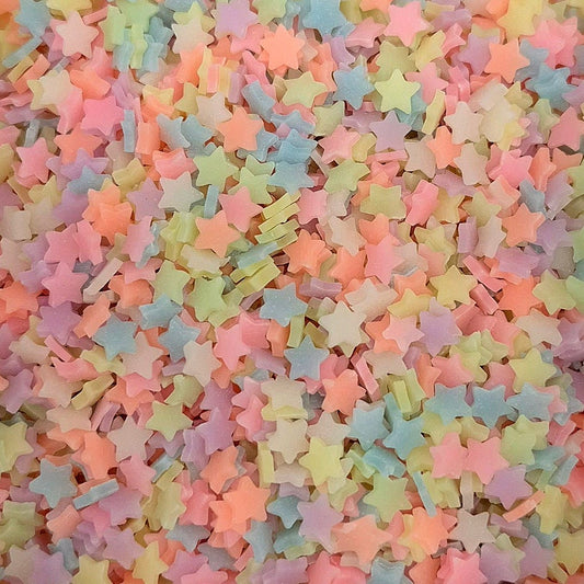 Polymer Glow - in - the - Dark Baby Stars - The Kawaii Nest