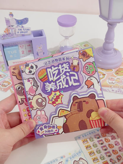 Capybara and Friends Sticker Books