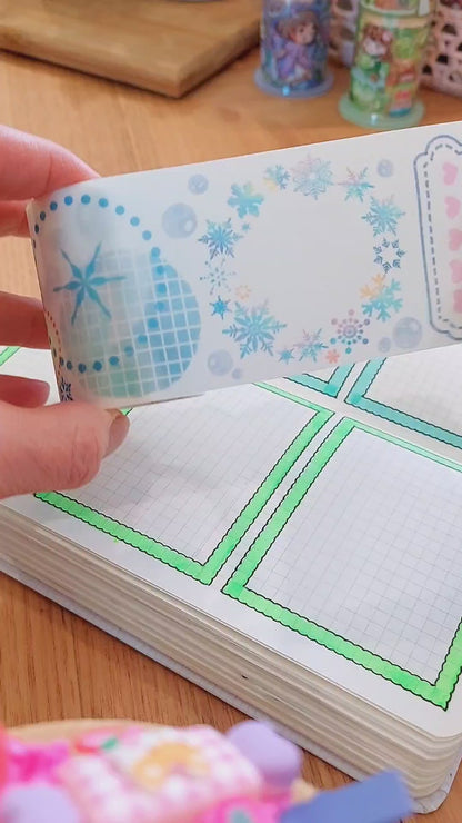 Washi Tape ~ Pastel Sections