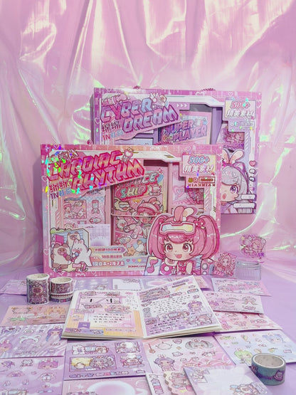 Kawaii Cyberpunk Journal Set