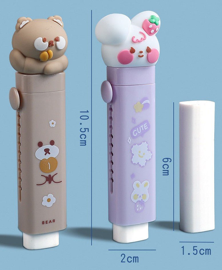 Retractable Eraser Cuties - The Kawaii Nest