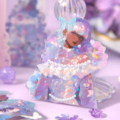 Sanctuary Prayer Light – Ethereal P.E.T. Sticker Packs - The Kawaii Nest