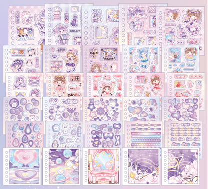 Shine's Kawaii Stationery Journal Gift Set – Ballet & Concert Themes - The Kawaii Nest