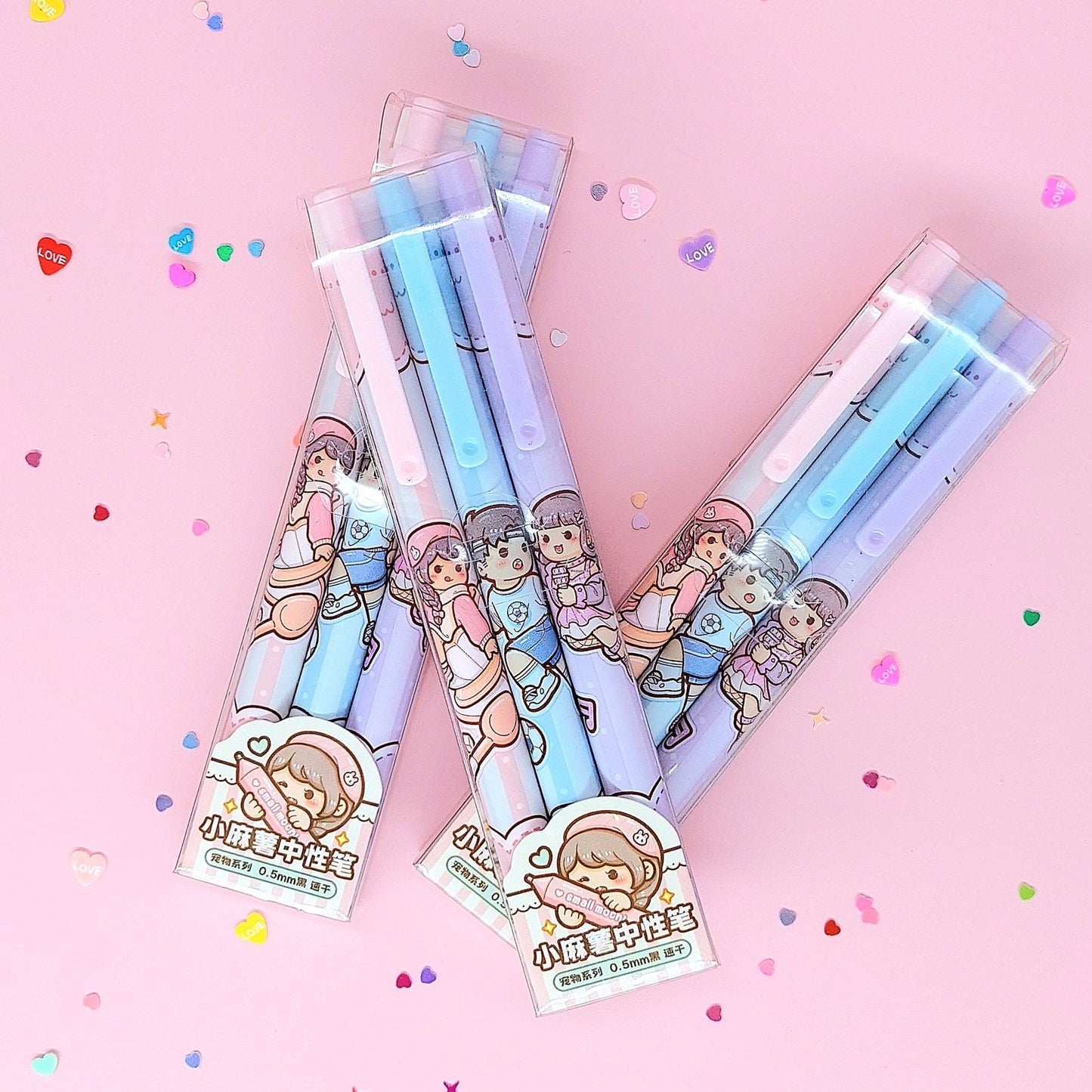 Small Mochi 3 Pen Pack - The Kawaii Nest