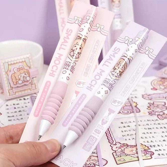 Small Mochi Soft Grip Retractable Pens - The Kawaii Nest