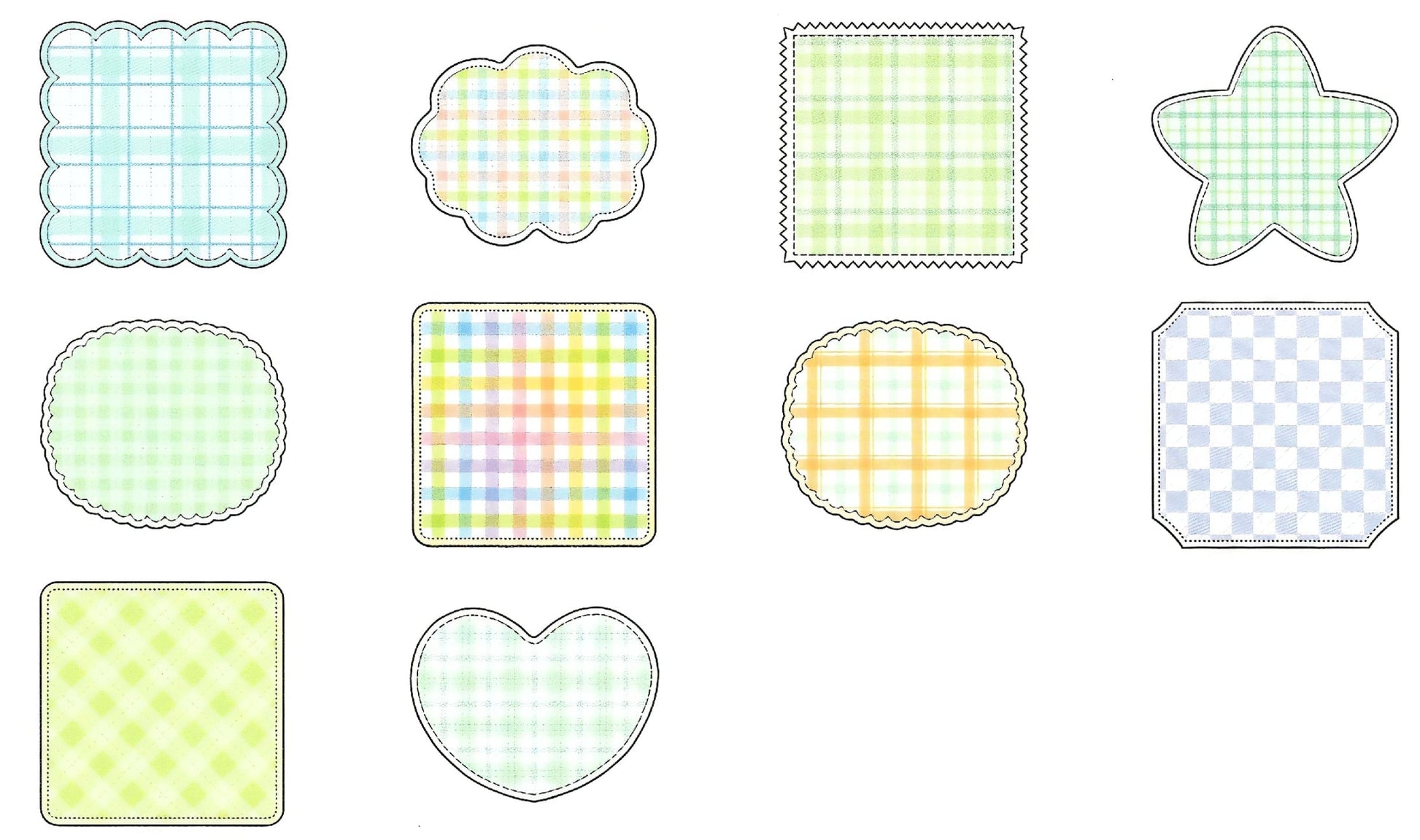 Special Shaped Kawaii Note Papers - The Kawaii Nest