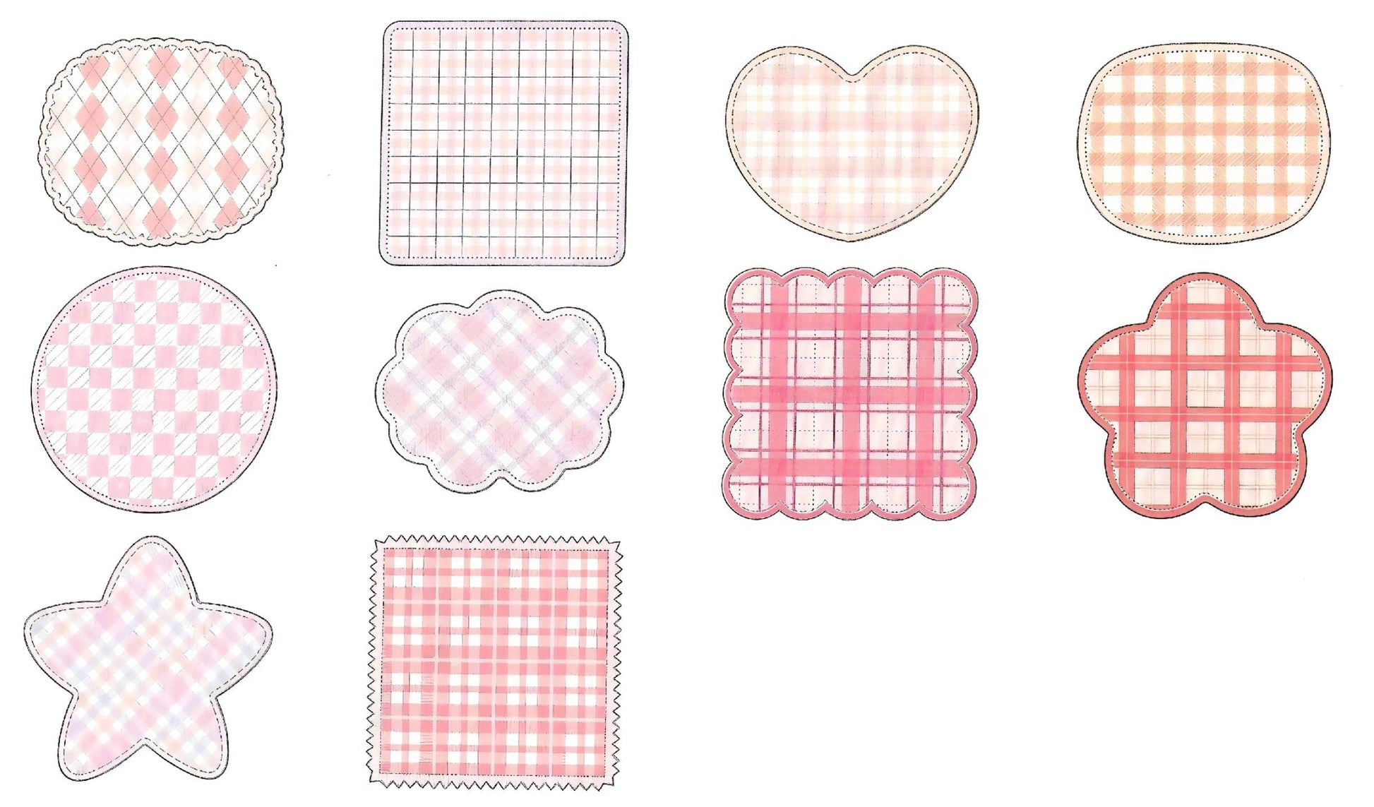 Special Shaped Kawaii Note Papers - The Kawaii Nest