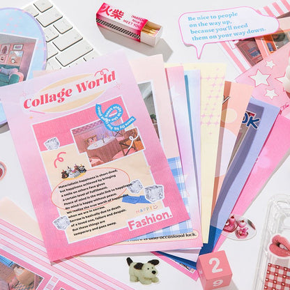 Sweet Party ~ Washi Sticker and Journaling Paper Book ~ 50 Pages - The Kawaii Nest