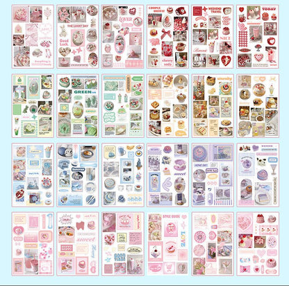 Sweet Party ~ Washi Sticker and Journaling Paper Book ~ 50 Pages - The Kawaii Nest