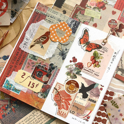 Vintage Journaling / Scrapbooking Set - The Kawaii Nest