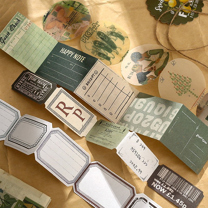 Vintage Journaling / Scrapbooking Set - The Kawaii Nest