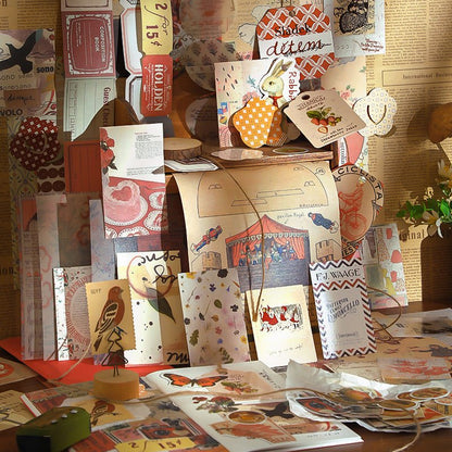 Vintage Journaling / Scrapbooking Set - The Kawaii Nest