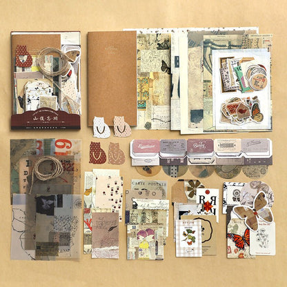 Vintage Journaling / Scrapbooking Set - The Kawaii Nest