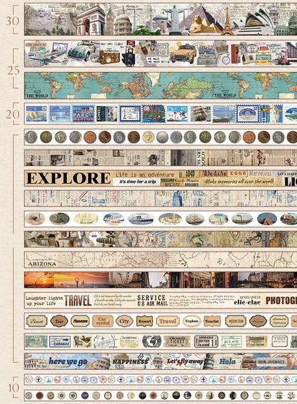 Washi Tape Collector Box – 18 Roll Set - The Kawaii Nest