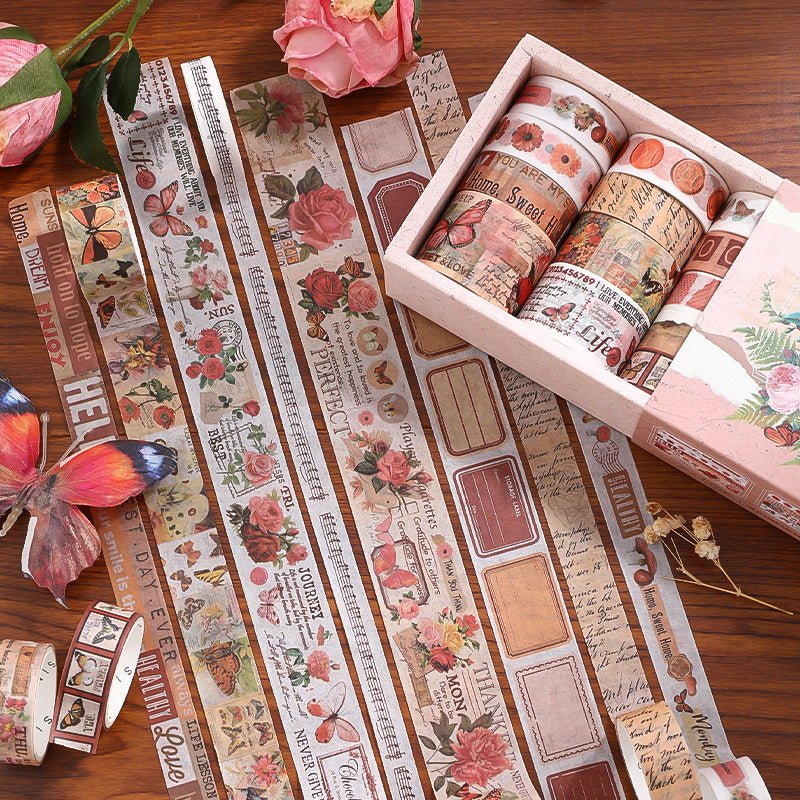 Washi Tape Collector Box – 18 Roll Set - The Kawaii Nest