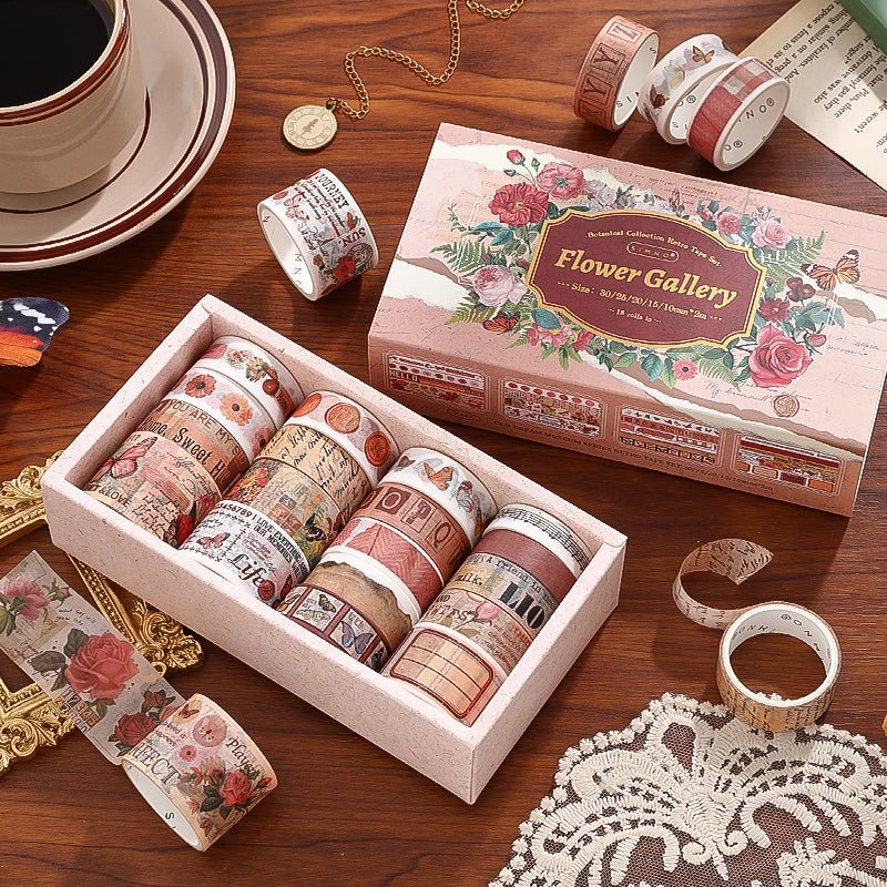 Washi Tape Collector Box – 18 Roll Set - The Kawaii Nest