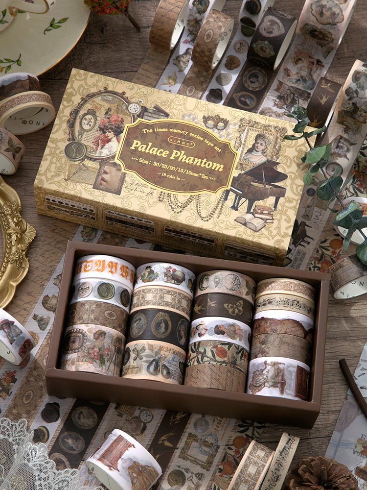 Washi Tape Collector Box – 18 Roll Set - The Kawaii Nest