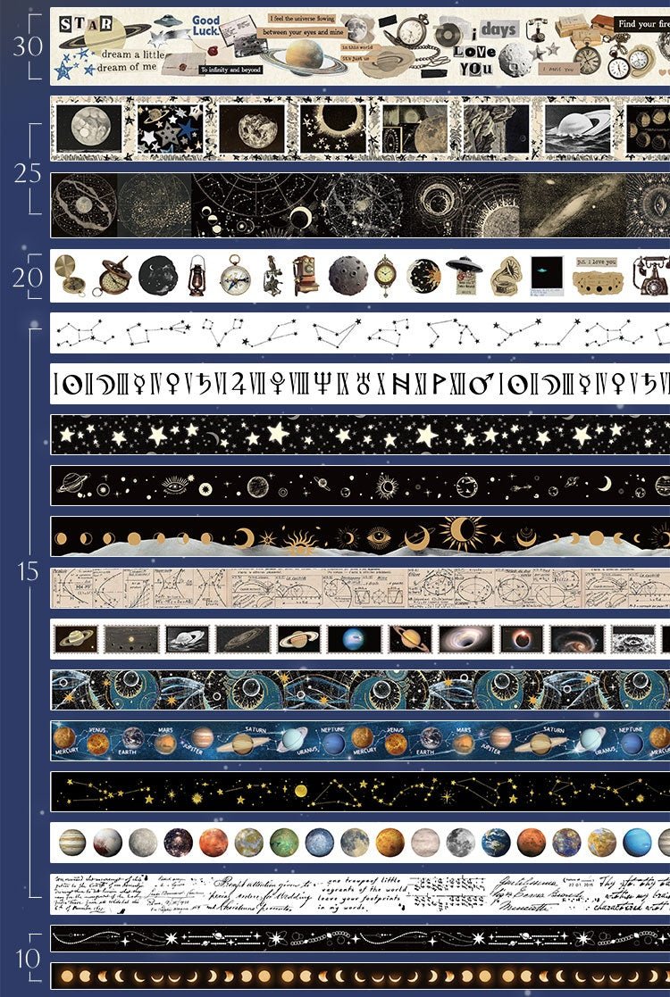 Washi Tape Collector Box – 18 Roll Set - The Kawaii Nest