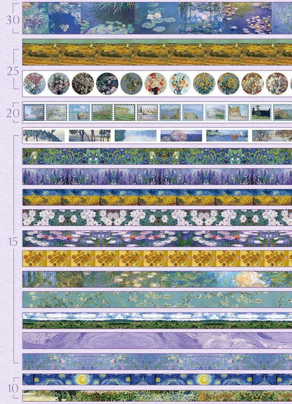 Washi Tape Collector Box – 18 Roll Set - The Kawaii Nest