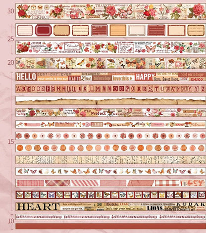 Washi Tape Collector Box – 18 Roll Set - The Kawaii Nest