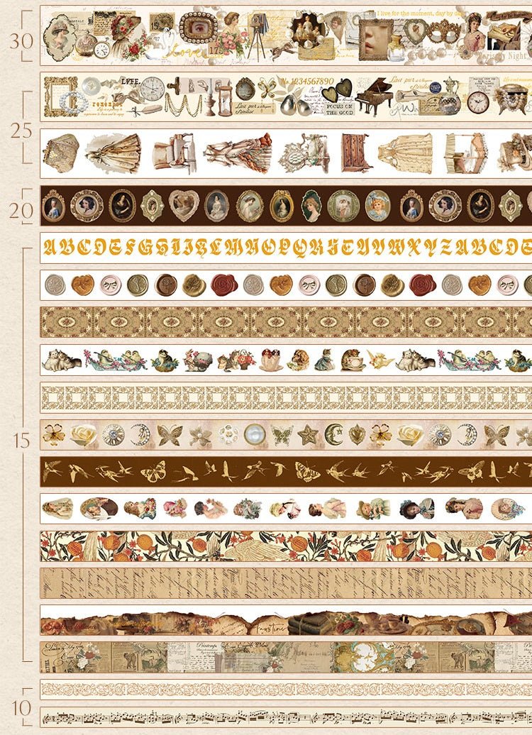 Washi Tape Collector Box – 18 Roll Set - The Kawaii Nest