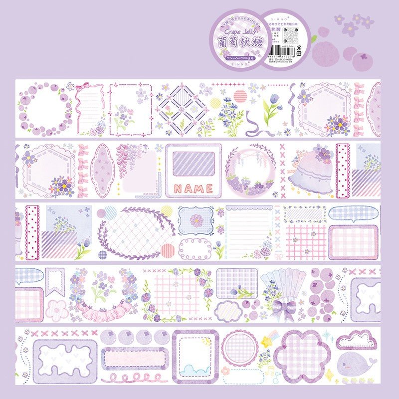 Washi Tape ~ Pastel Sections - The Kawaii Nest