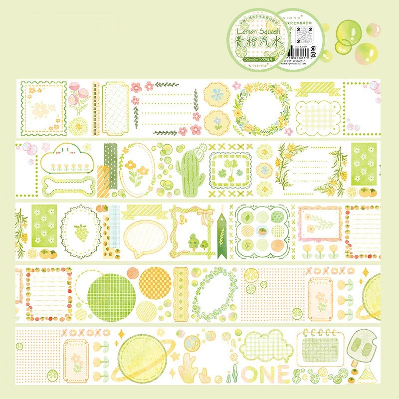 Washi Tape ~ Pastel Sections - The Kawaii Nest