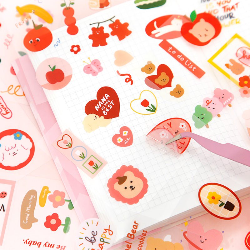 Washi Tape, Sticker and Notepaper Set - The Kawaii Nest