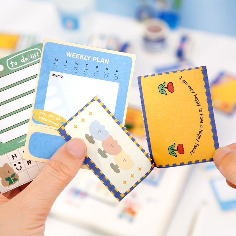 Washi Tape, Sticker and Notepaper Set - The Kawaii Nest
