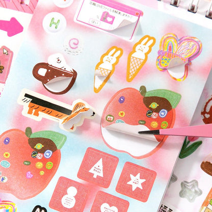 Wonderful Moments Deco Sticker Book - The Kawaii Nest