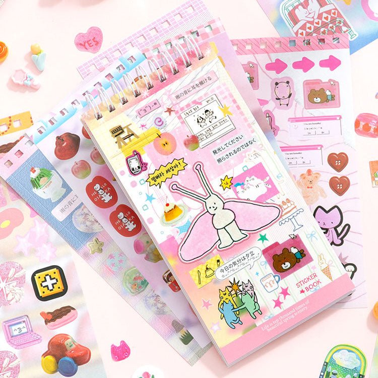 Wonderful Moments Deco Sticker Book - The Kawaii Nest