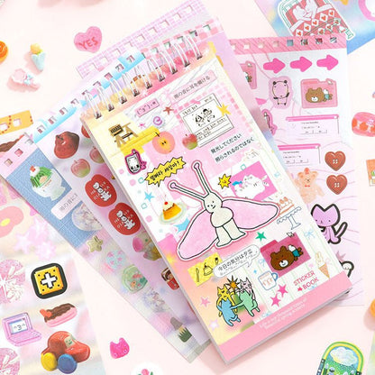 Wonderful Moments Deco Sticker Book - The Kawaii Nest