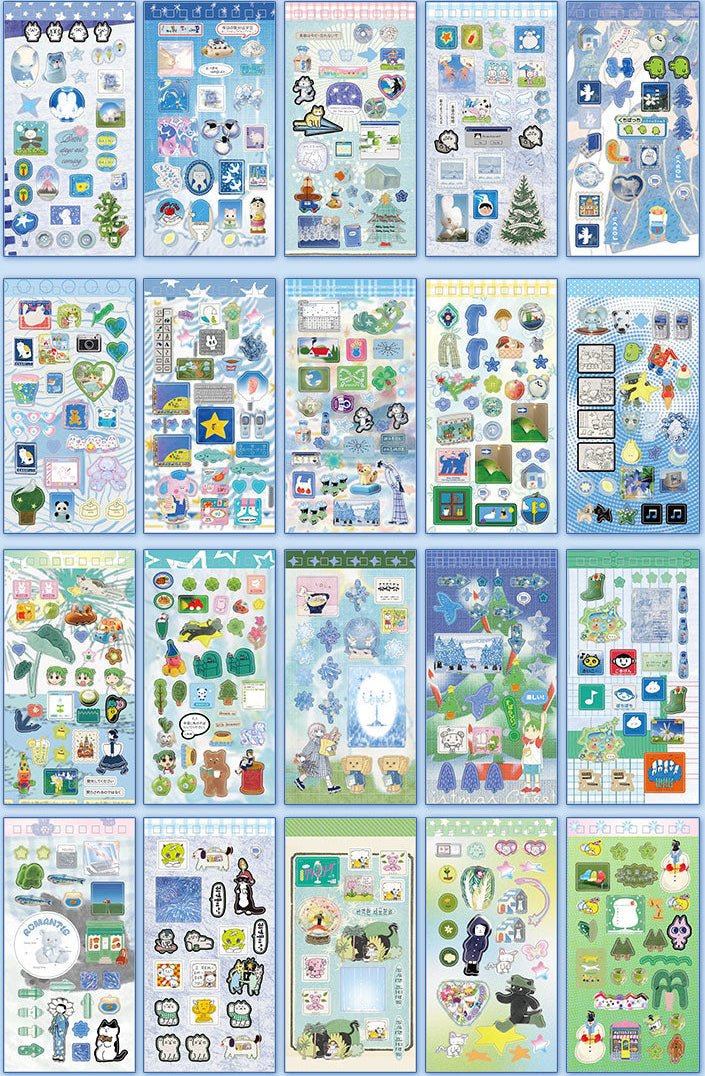 Wonderful Moments Deco Sticker Book - The Kawaii Nest