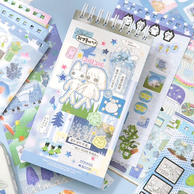 Wonderful Moments Deco Sticker Book - The Kawaii Nest